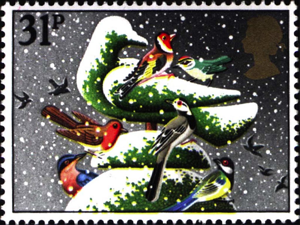 Dove Stamp wallpaper