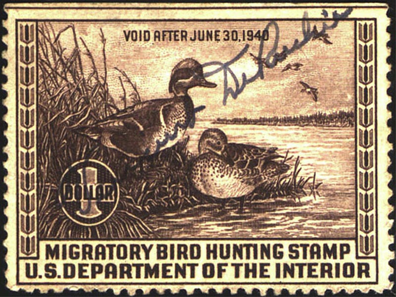 1940 Duck Stamp wallpaper