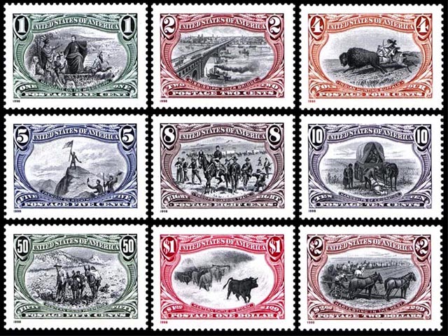 Trans Mississippi Stamps wallpaper