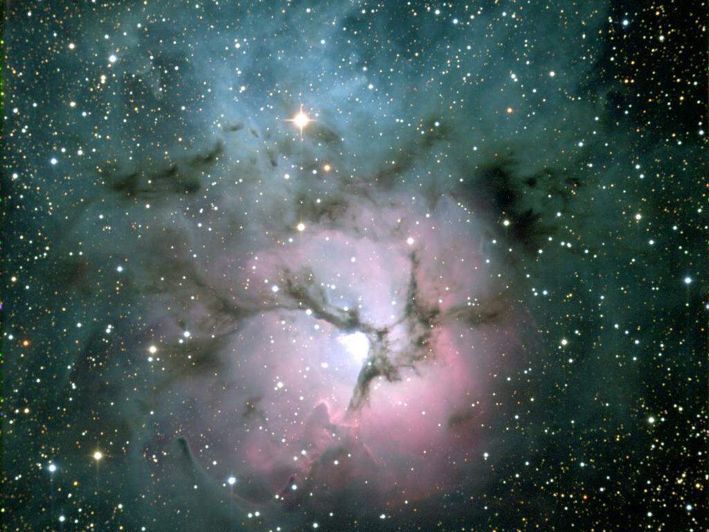 M20, the Trifid Nebula wallpaper