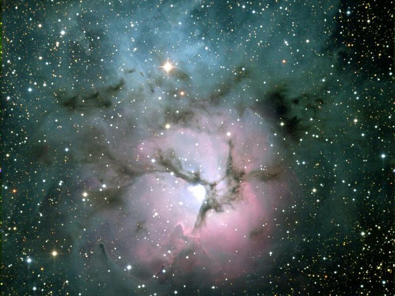 M20, the Trifid Nebula wallpaper