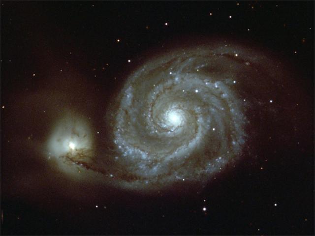 M51 Whirlpool Galaxy wallpaper