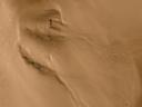 Possible water gully on Mars