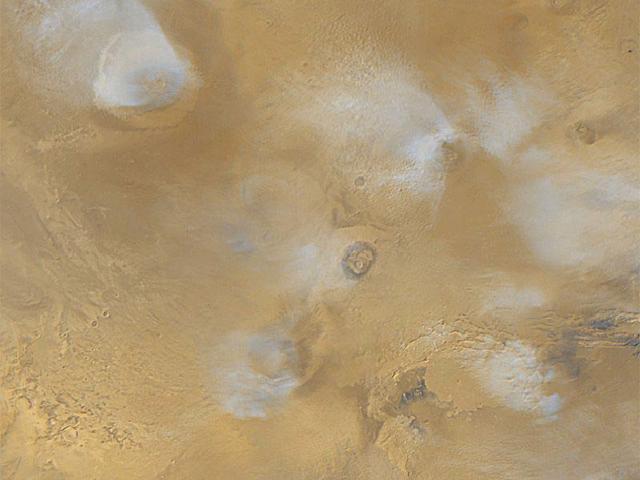 Tharsis Volcano on Mars wallpaper
