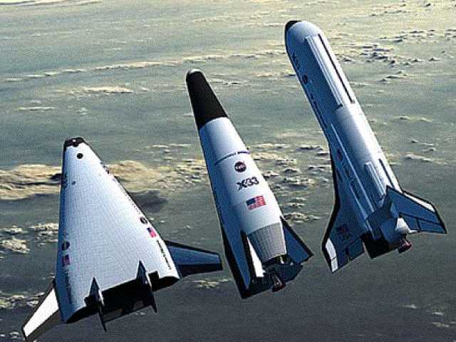 X33 Concept Space Crafts wallpaper