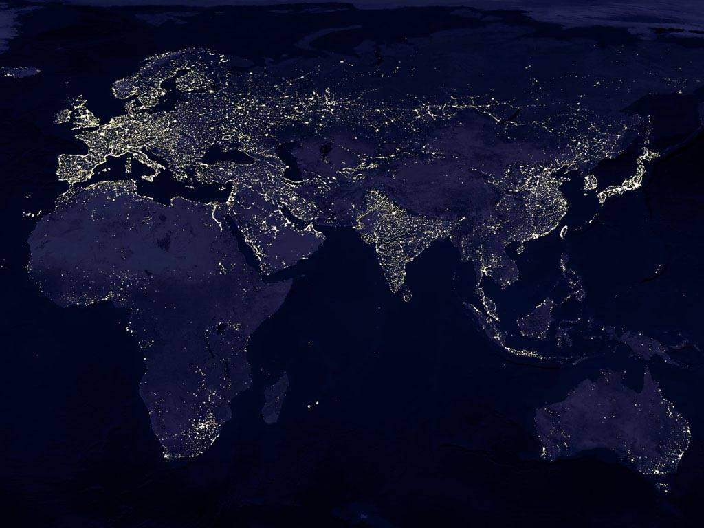 Composite of the Old World by Night wallpaper