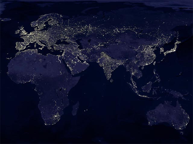 Composite of the Old World by Night wallpaper