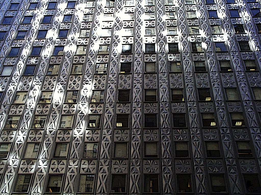Wall of Windows wallpaper