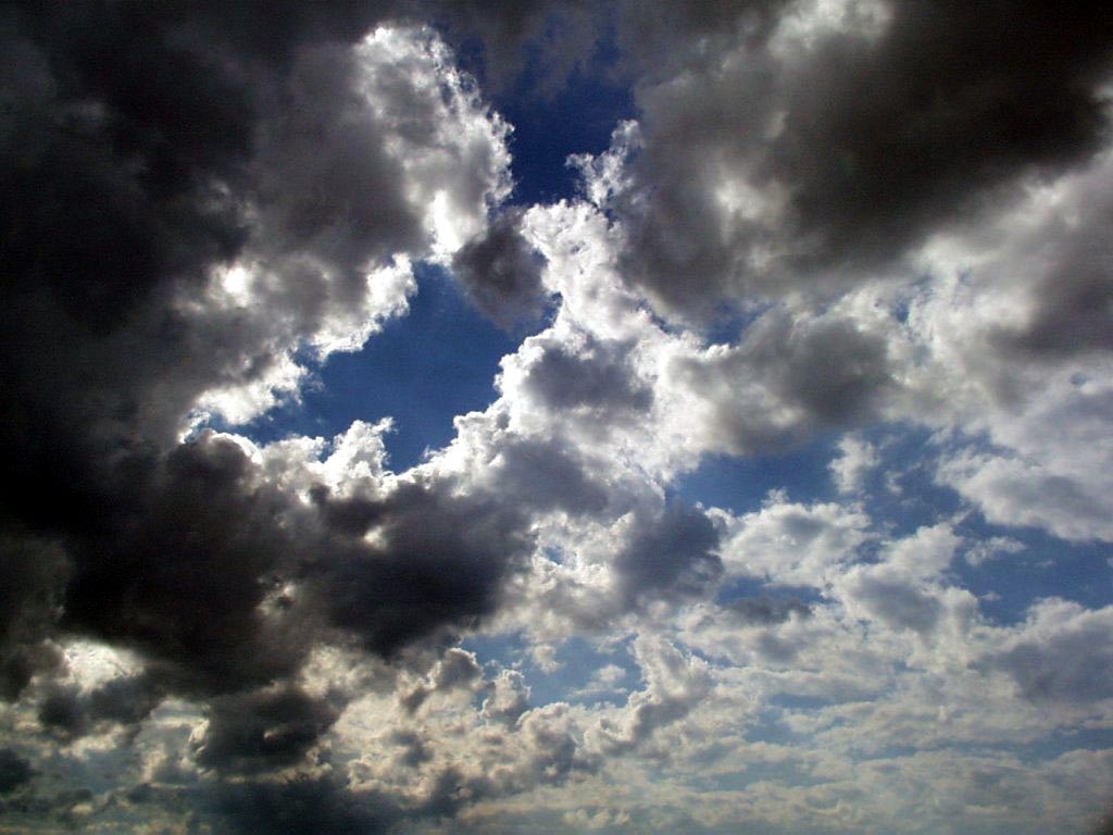 Partly Cloudy Sky wallpaper