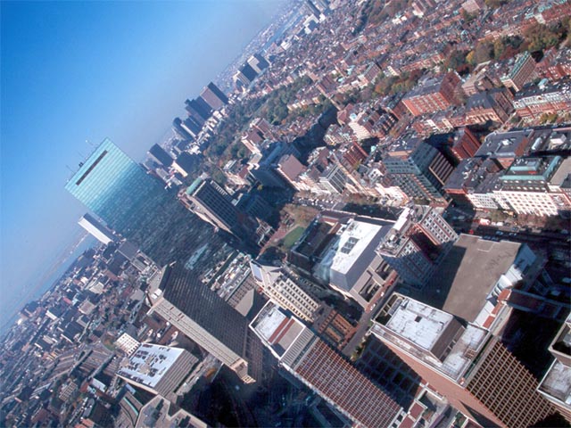 Boston Sky View wallpaper