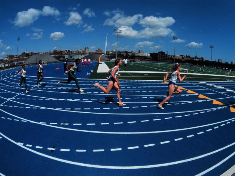 Womens Track at Marquette wallpaper