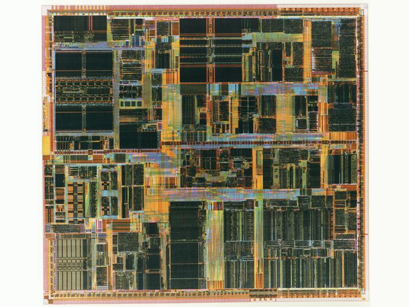Intel Pentium 6 Die wallpaper