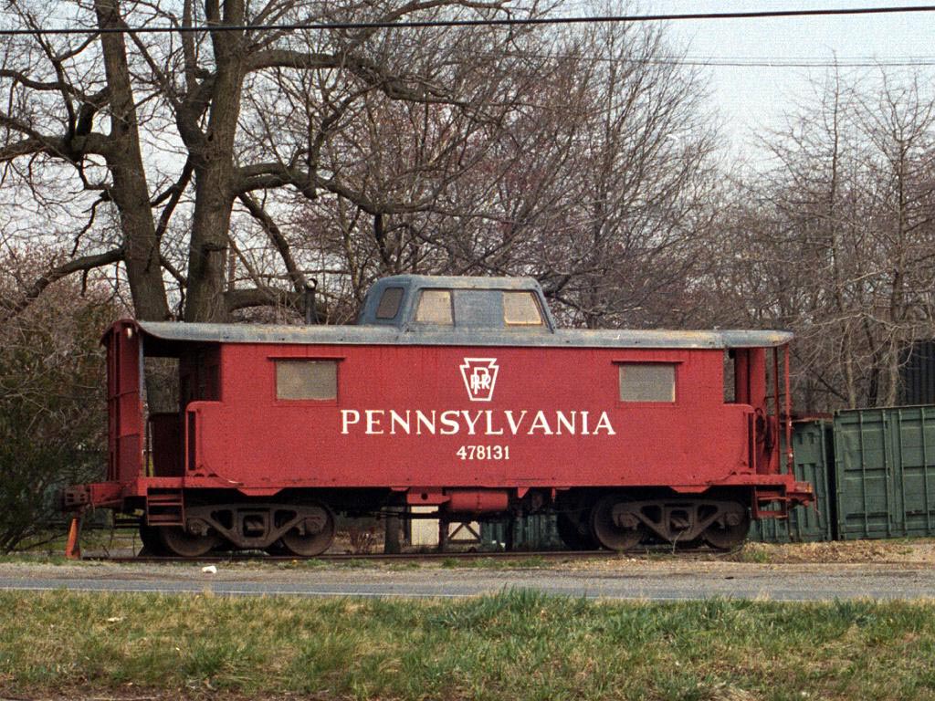 Pensylvania Railroad Caboose wallpaper